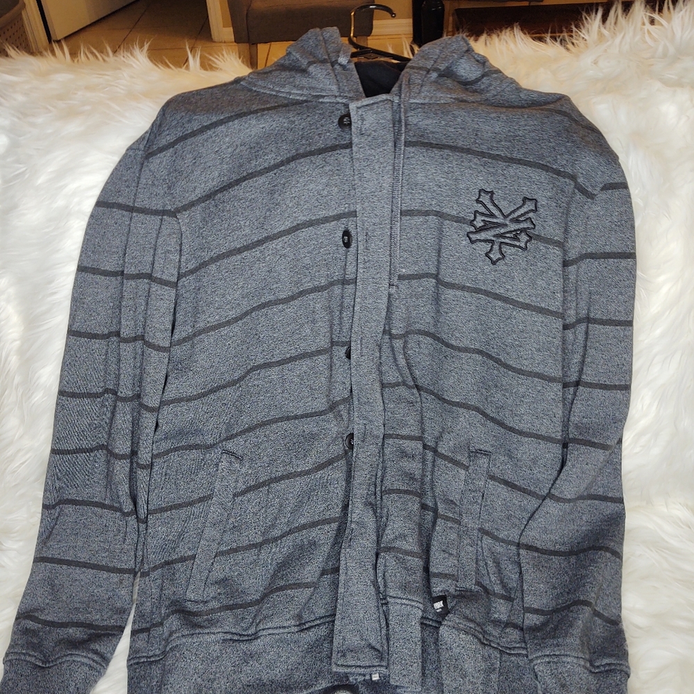 Zoo York zip up hoodie large